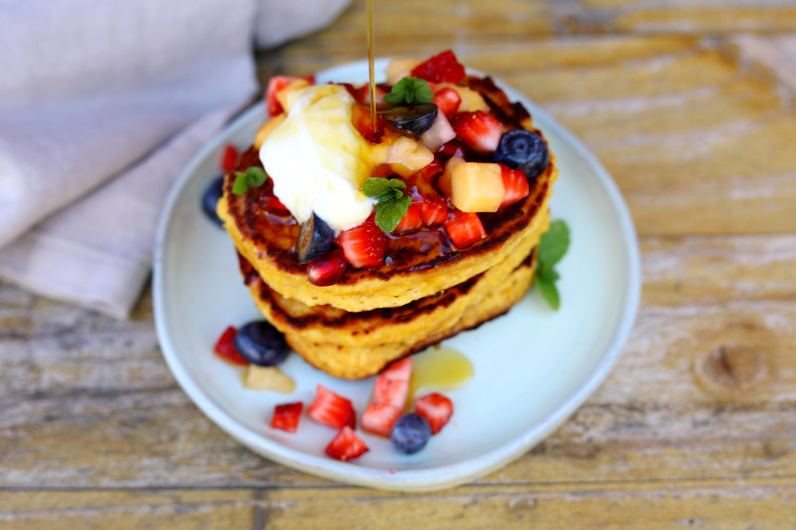 High Protein Riccota Pikelets