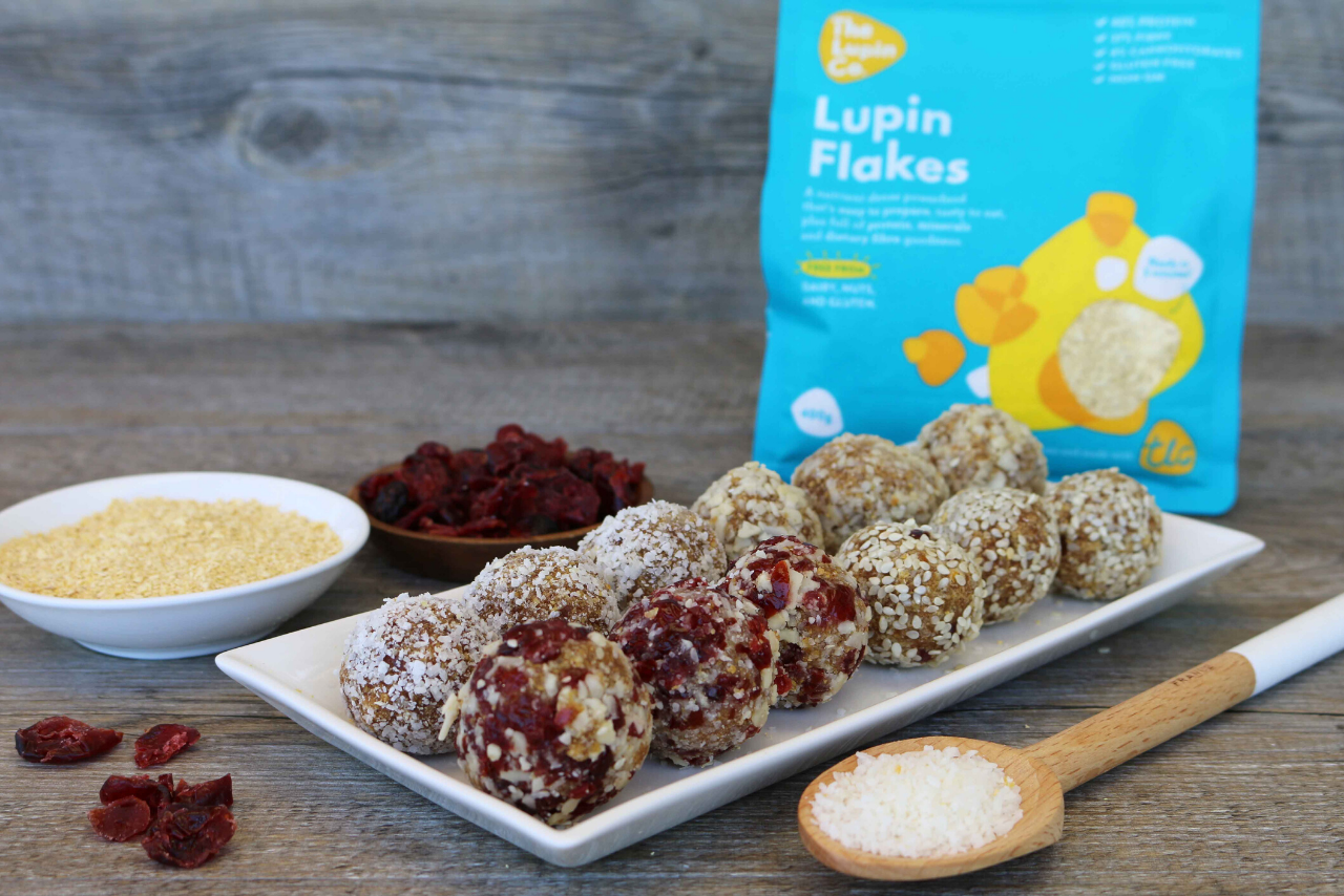 Lupin Coconut Power Balls