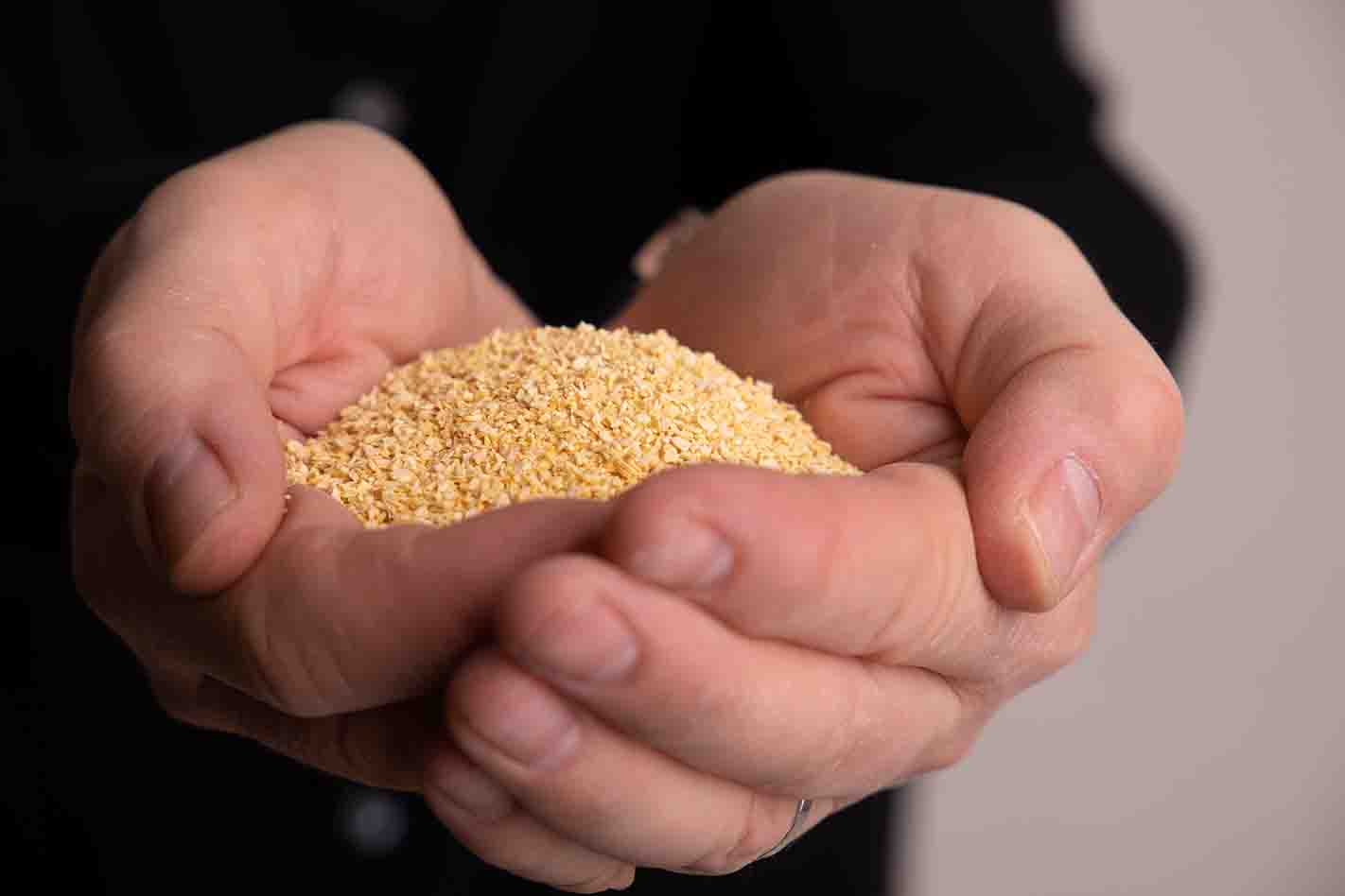 How we make our lupin flakes